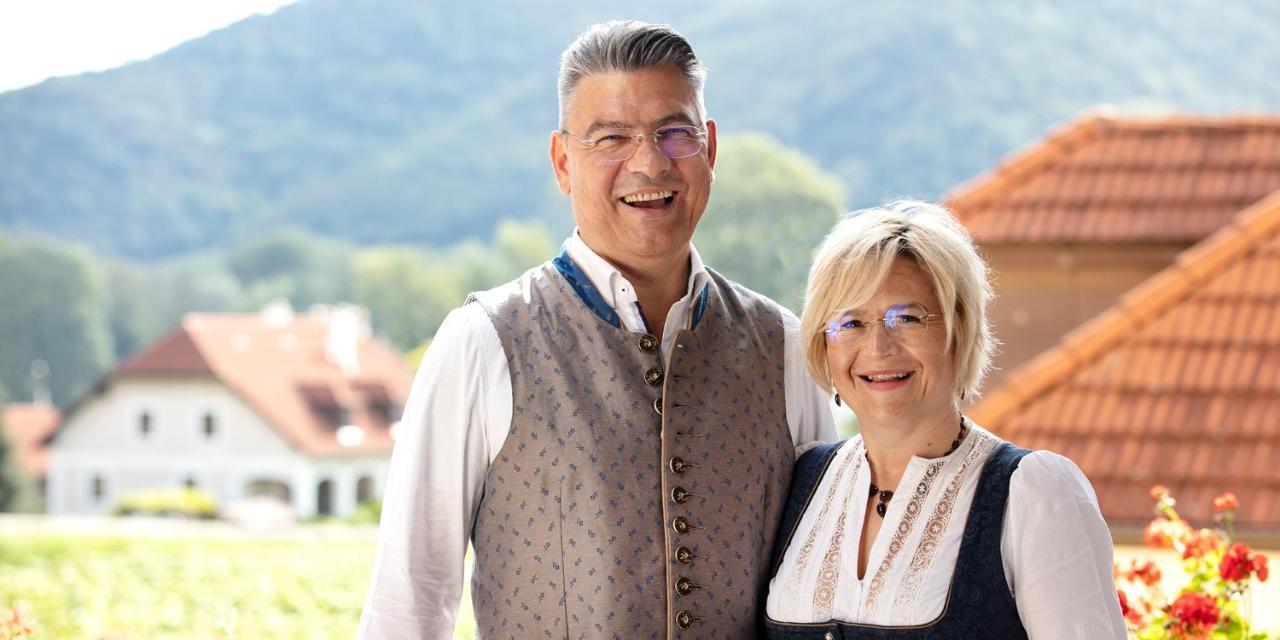 Pension Gaestehaus Heller Weissenkirchen in der Wachau Exterior foto